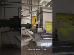 دستگاه خشک کن درام در حال کار کردن است. کار کردن به طور معمول